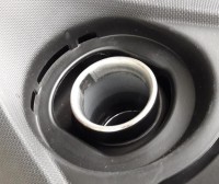 Tankstutzen nach der Entrostung